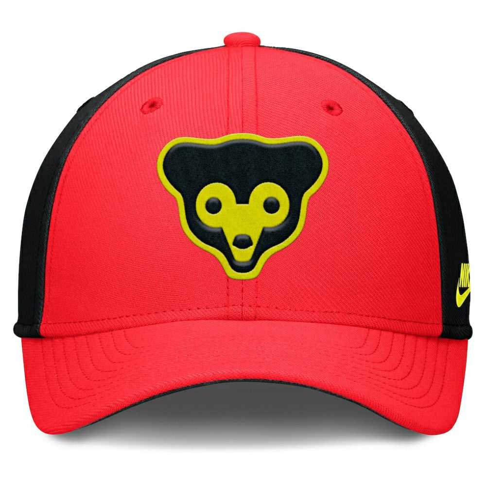 Chicago Cubs Nike Neon 90s Rise SwooshFlex Hat - MLB