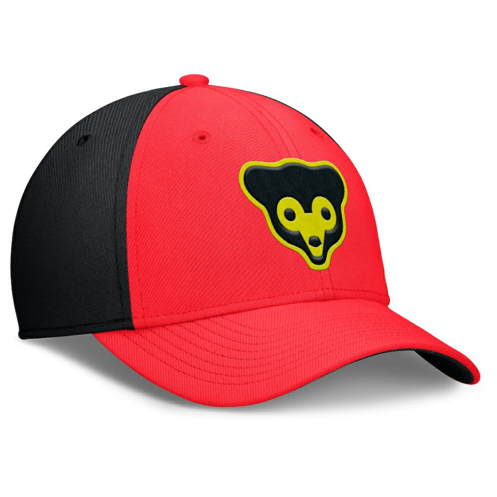 Chicago Cubs Nike Neon 90s Rise SwooshFlex Hat - MLB