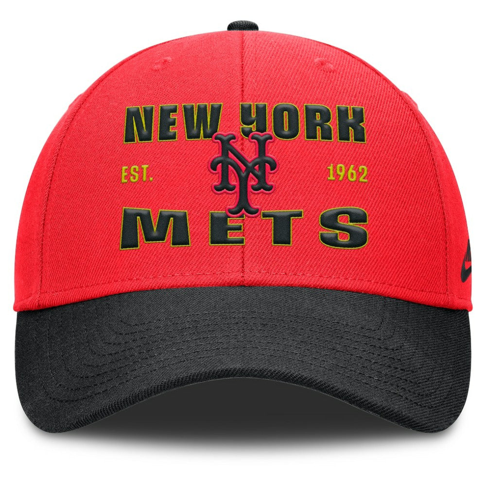 New York Mets Nike Neon 90s Rise Adjustable Hat - MLB