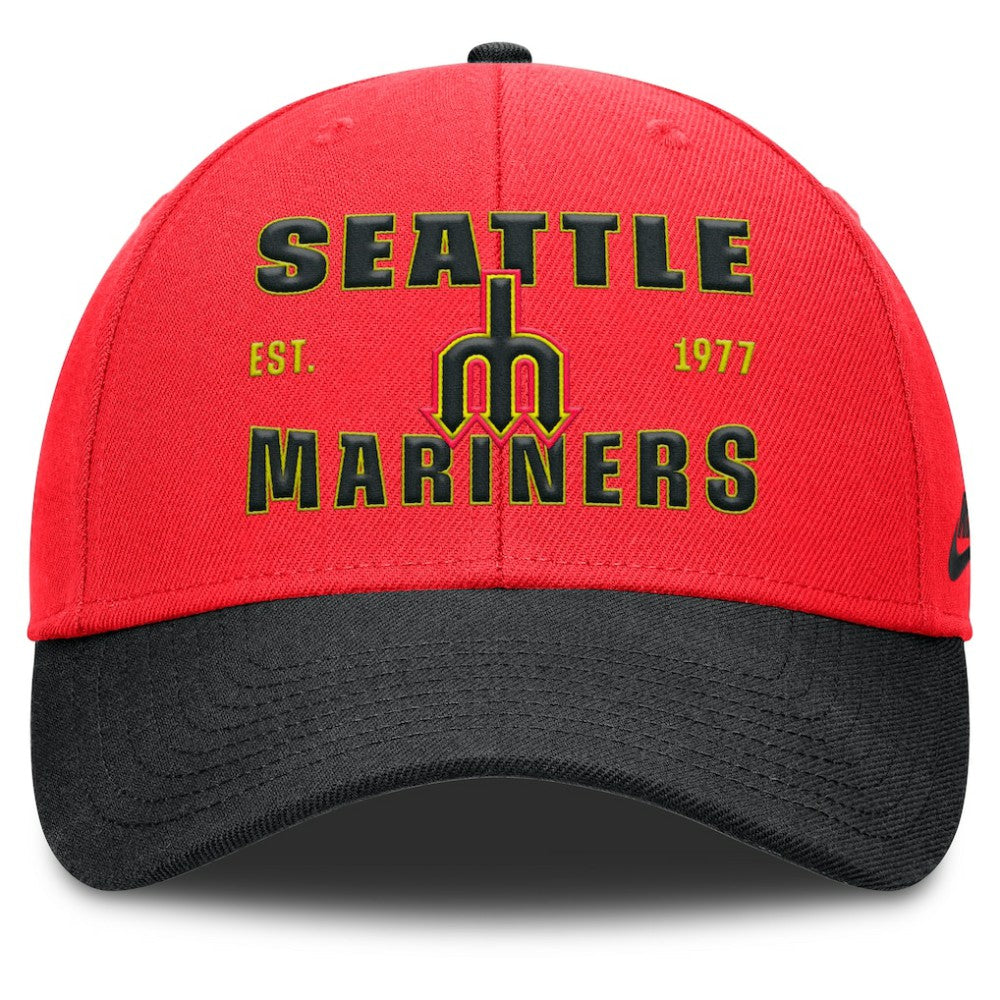 Seattle Mariners Nike Neon 90s Rise Adjustable Hat - MLB