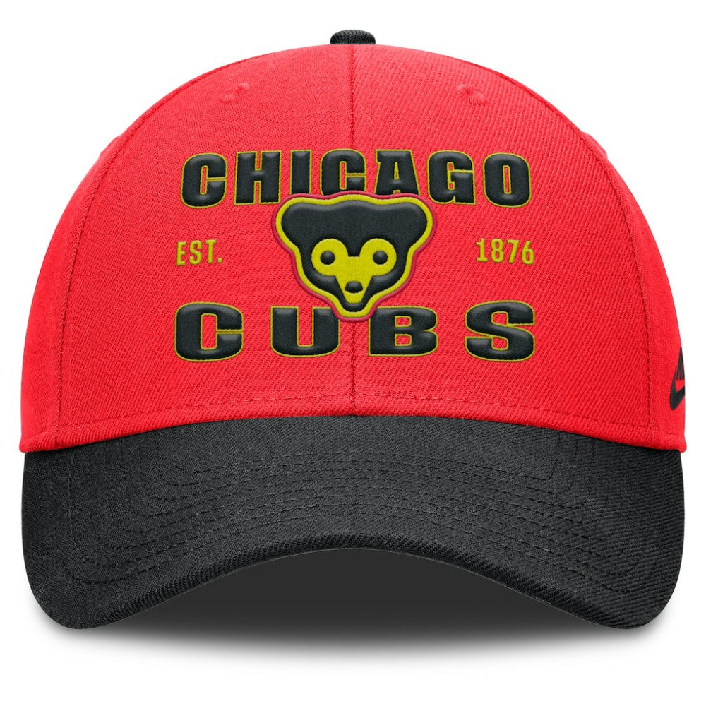Chicago Cubs Nike Neon 90s Rise Adjustable Hat - MLB