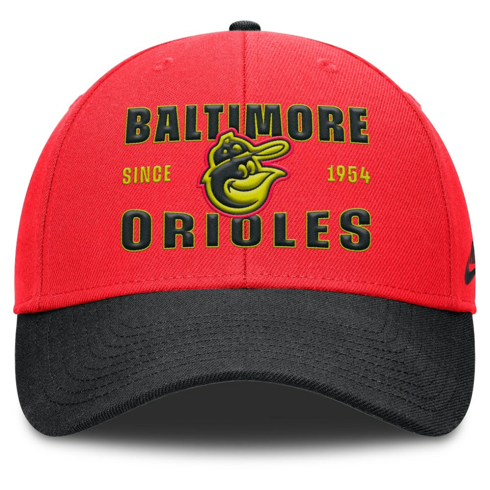 Baltimore Orioles Nike Neon 90s Rise Adjustable Hat - MLB
