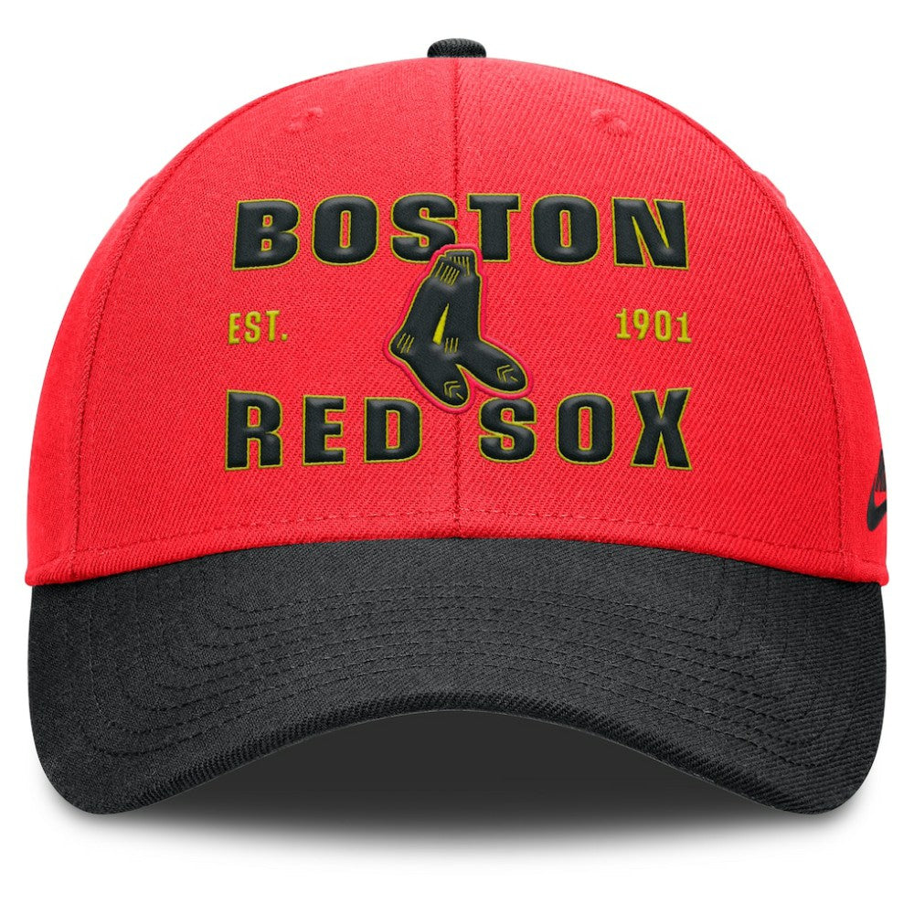 Boston Red Sox Nike Neon 90s Rise Adjustable Hat - MLB