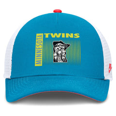 Minnesota Twins Nike Neon 90s Rise Structured Performance Adjustable Trucker Hat - MLB