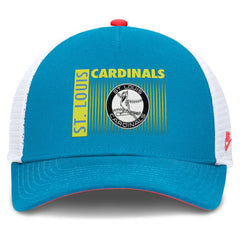 St. Louis Cardinals Nike Neon 90s Rise Structured Performance Adjustable Trucker Hat - MLB
