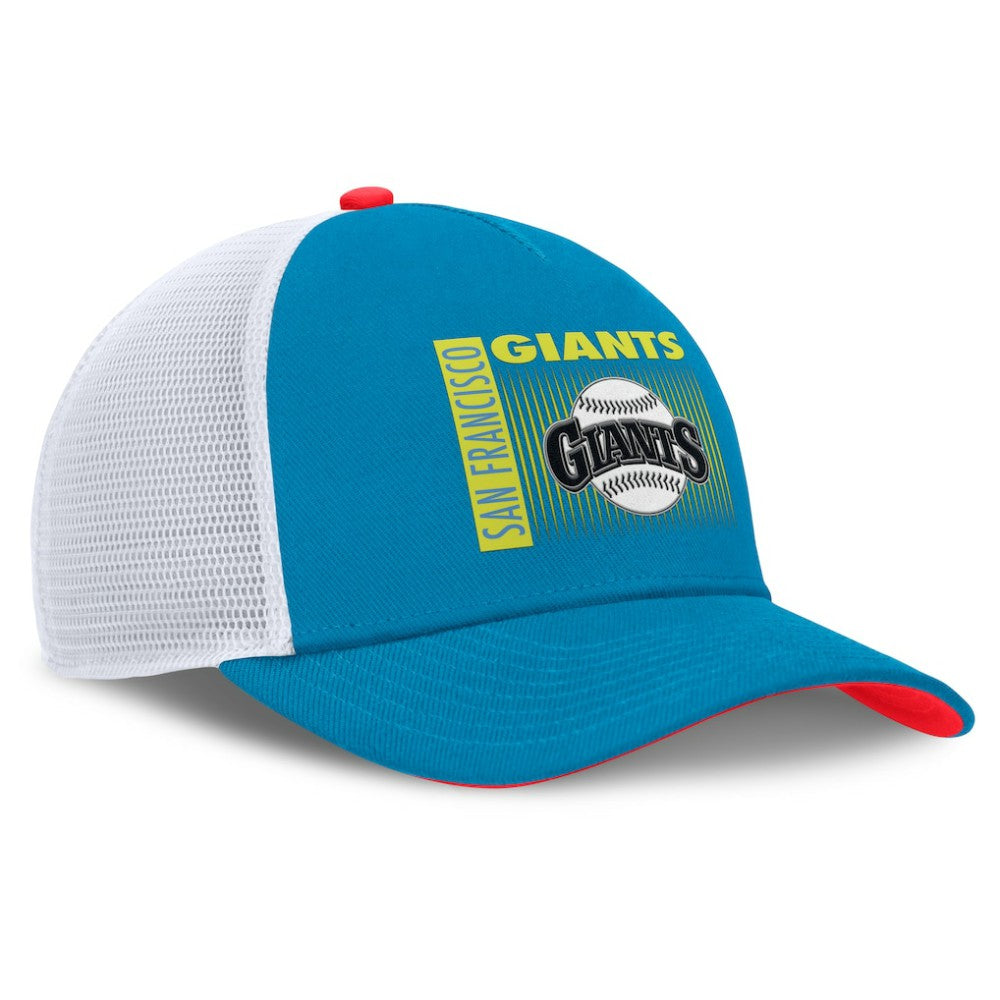 San Francisco Giants Nike Neon 90s Rise Structured Performance Adjustable Trucker Hat - MLB