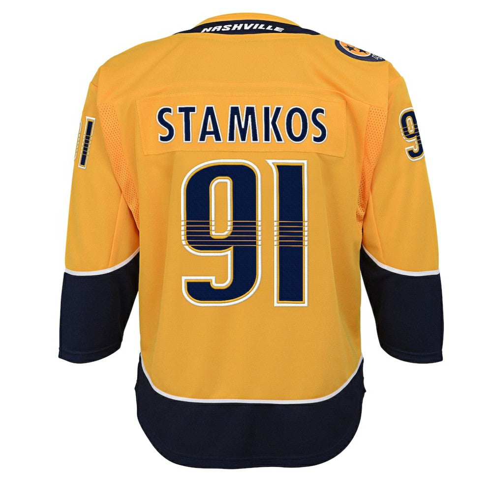 Steven Stamkos Nashville Predators Youth Home Premier Player Jersey - Gold - NHL