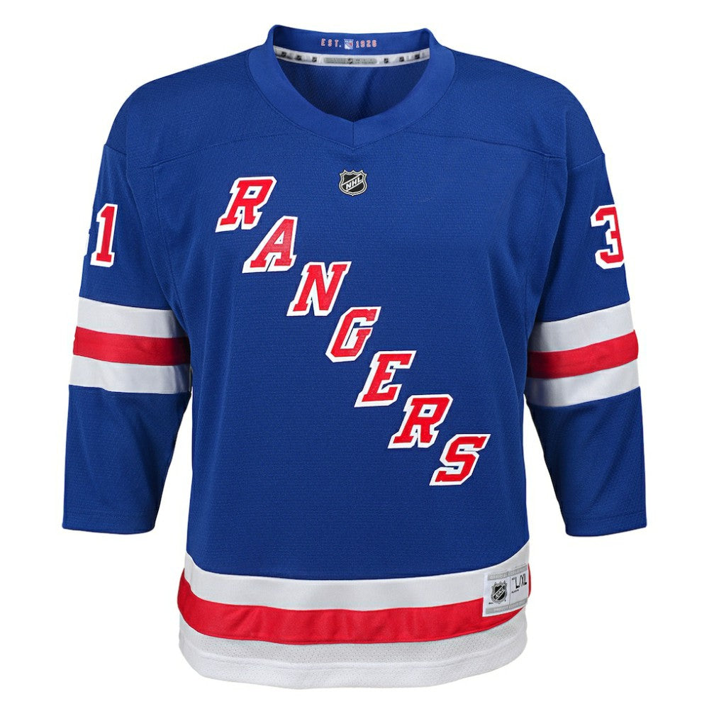 Igor Shesterkin New York Rangers Youth Home Replica Player Jersey - Blue - NHL