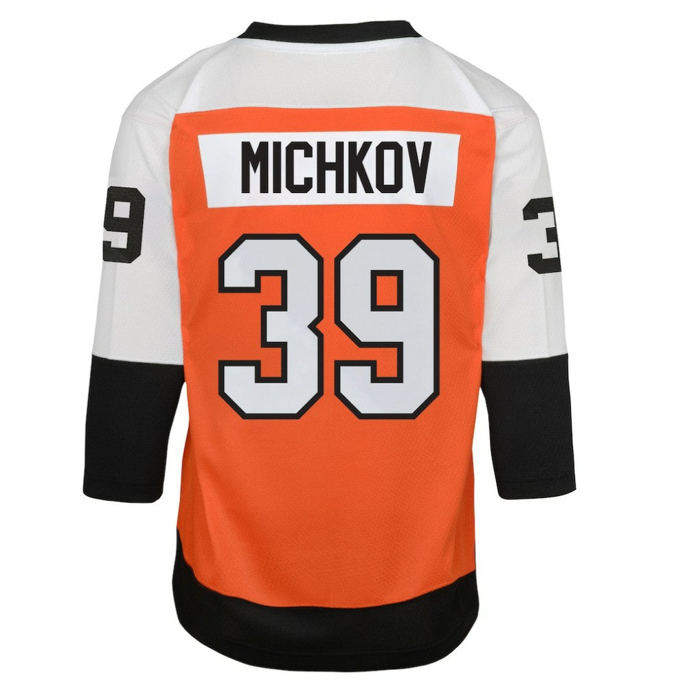 Matvei Michkov Philadelphia Flyers Youth Home Replica Player Jersey - Orange - NHL