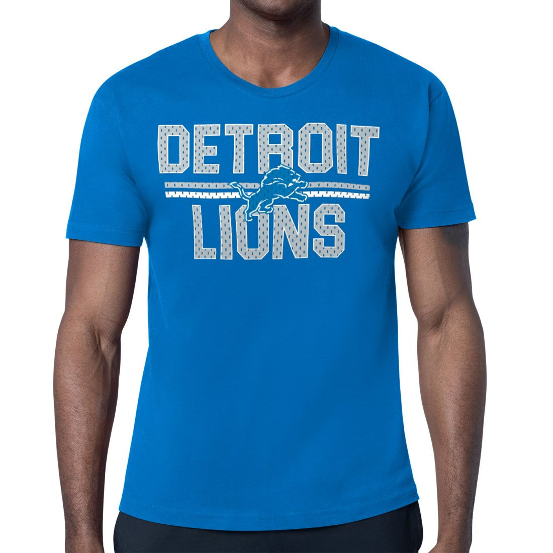 Detroit Lions Starter Retro Team Logo T-Shirt  Blue | NFL