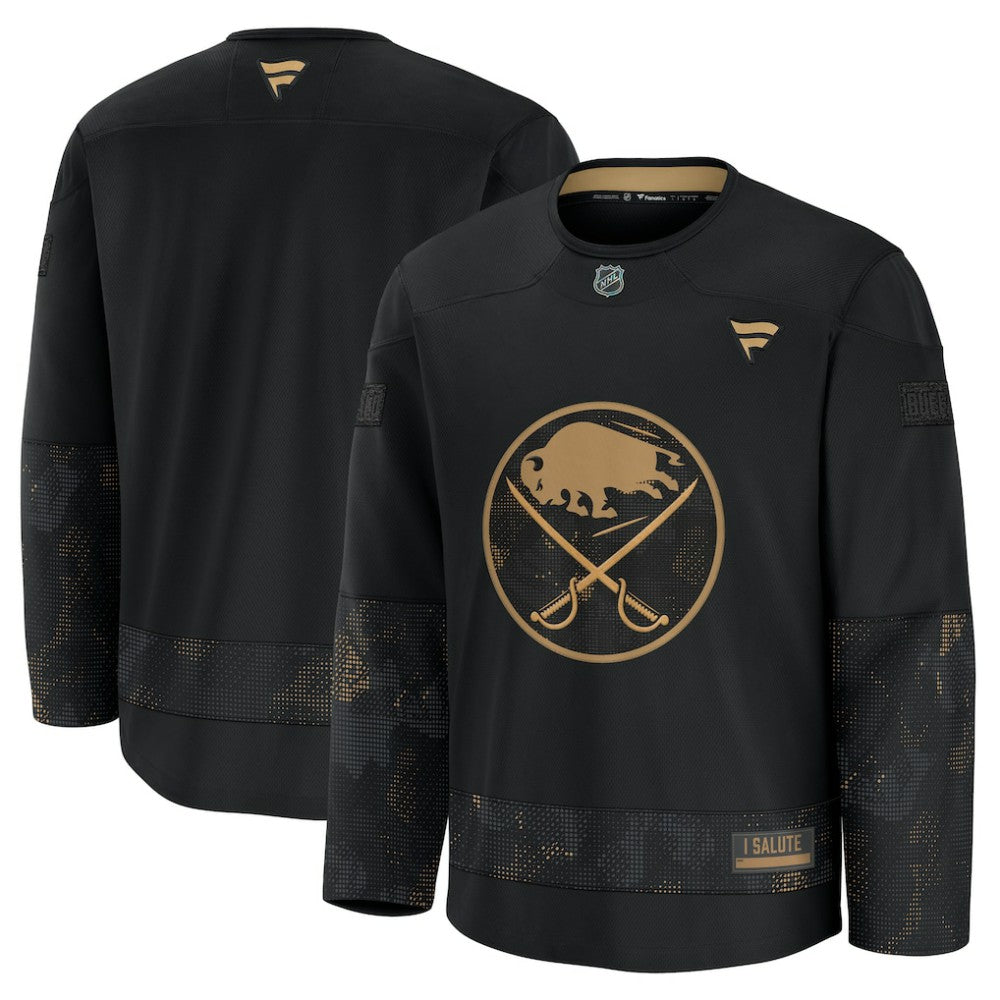 Buffalo Sabres Fanatics 2024 Military Appreciation Practice Jersey - Black - NHL