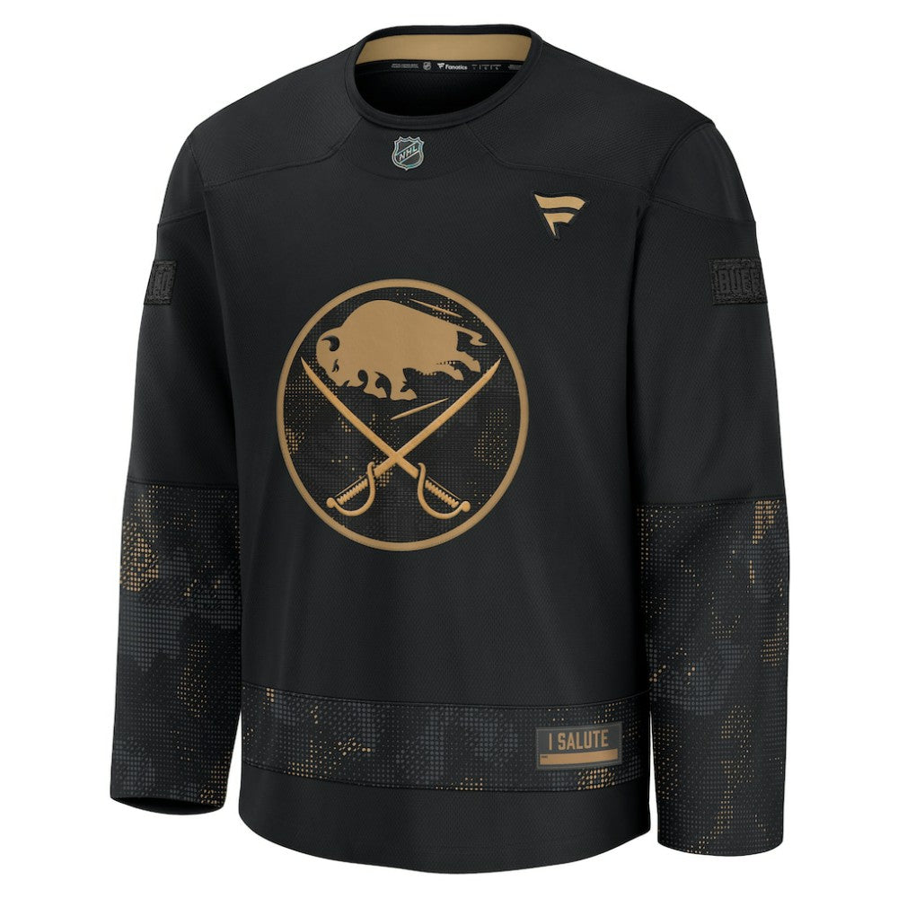 Buffalo Sabres Fanatics 2024 Military Appreciation Practice Jersey - Black - NHL