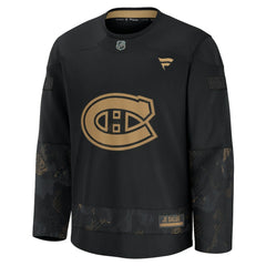 Montreal Canadiens Fanatics 2024 Military Appreciation Practice Jersey - Black - NHL