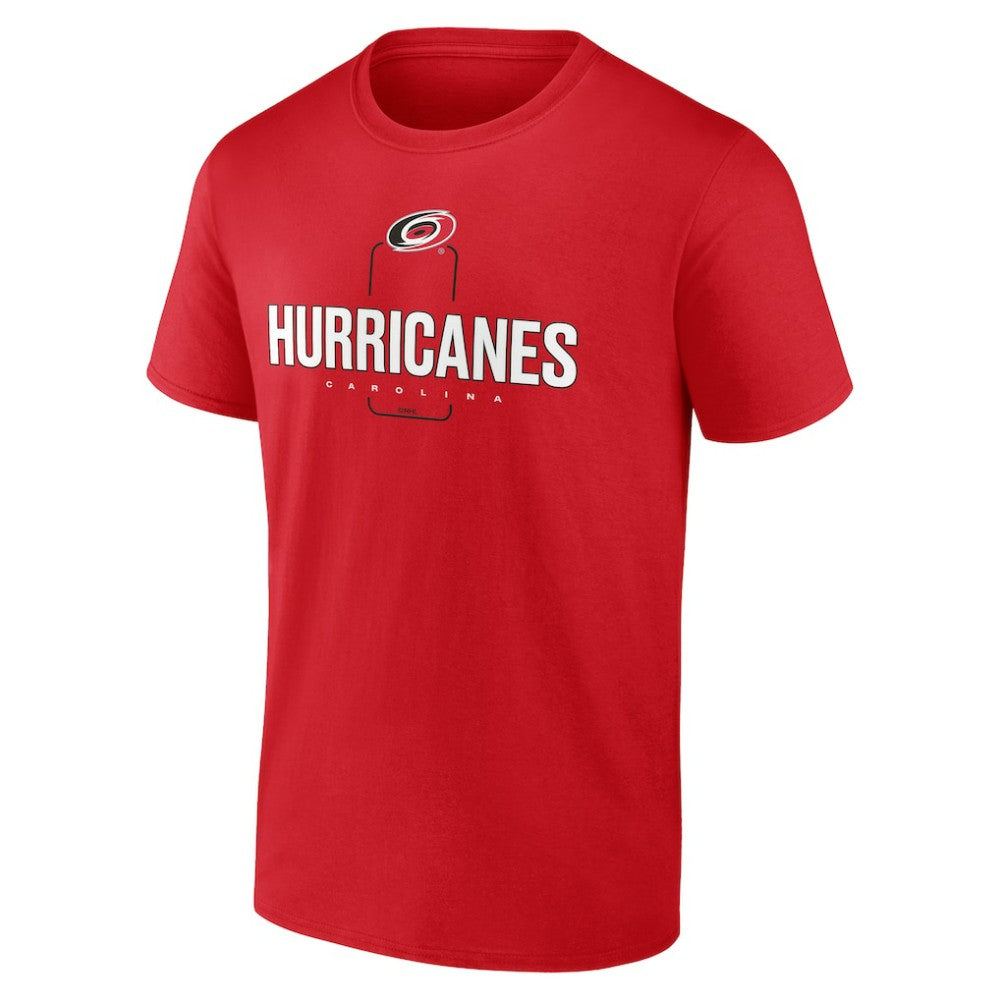 Carolina Hurricanes Personalized Name & Number Midfielder T-Shirt - Red - NHL