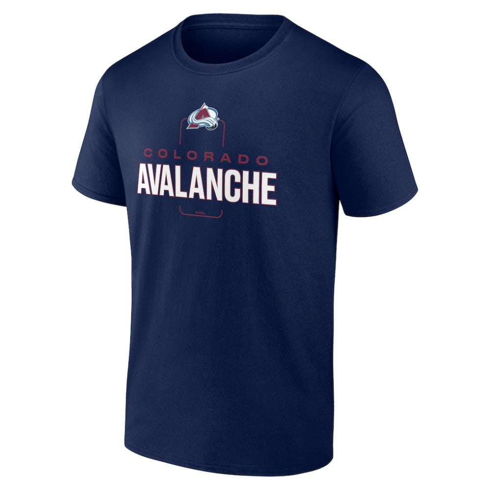 Colorado Avalanche Personalized Name & Number Midfielder T-Shirt - Navy - NHL