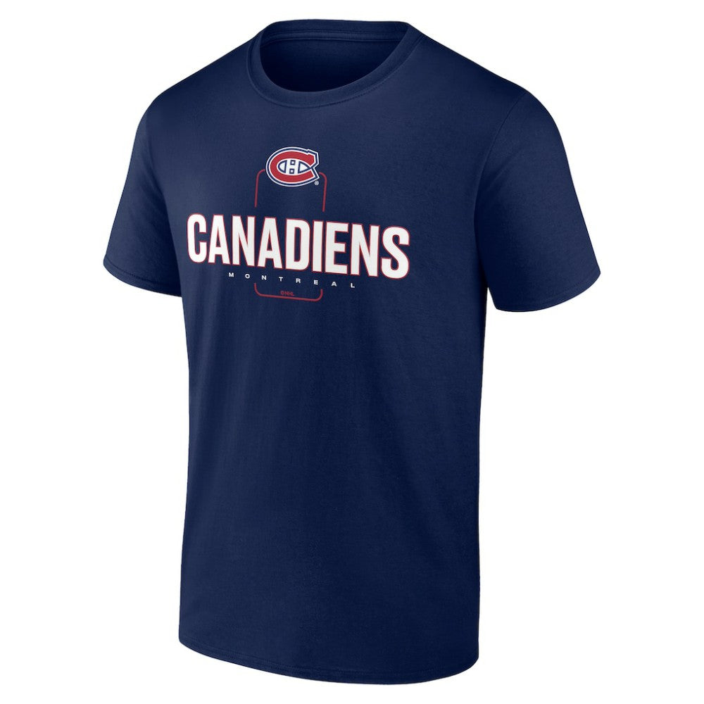 Montreal Canadiens Personalized Name & Number Midfielder T-Shirt - Navy - NHL