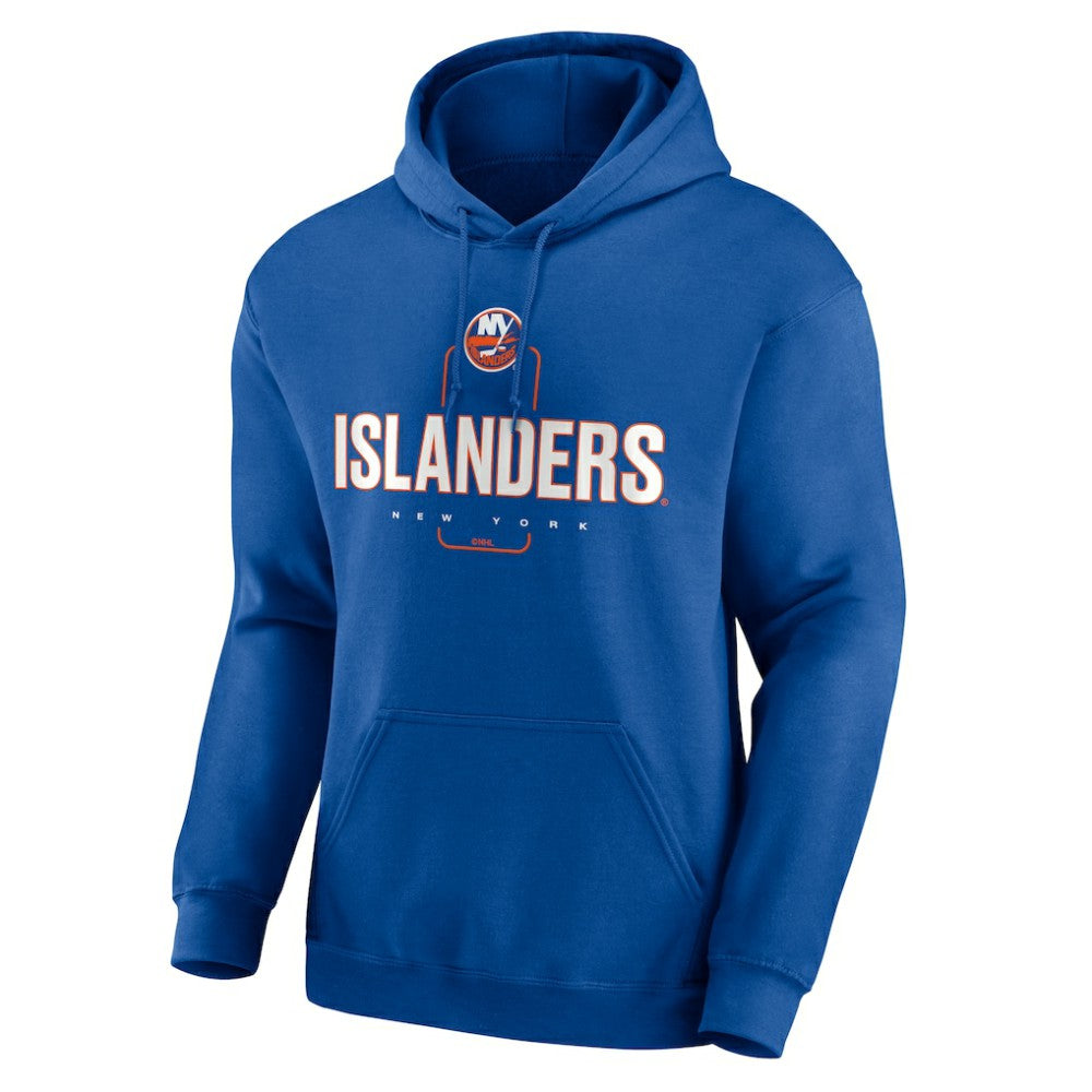 New York Islanders Personalized Name & Number Midfielder Pullover Hoodie - Royal - NHL