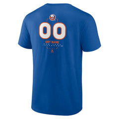 New York Islanders Personalized Name & Number Midfielder T-Shirt - Royal - NHL