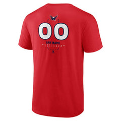 Washington Capitals Personalized Name & Number Midfielder T-Shirt - Red - NHL