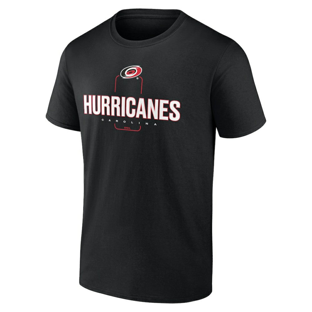 Carolina Hurricanes Personalized Name & Number Midfielder T-Shirt - Black - NHL