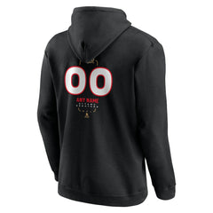 Ottawa Senators Personalized Name & Number Midfielder Pullover Hoodie - Black - NHL