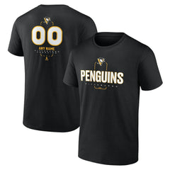 Pittsburgh Penguins Personalized Name & Number Midfielder T-Shirt - Black - NHL