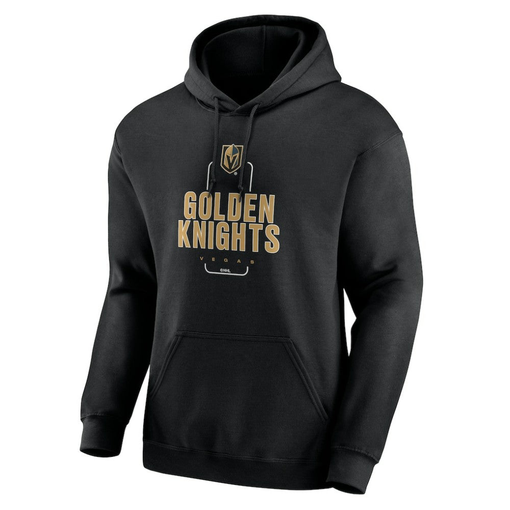Vegas Golden Knights Personalized Name & Number Midfielder Pullover Hoodie - Black - NHL
