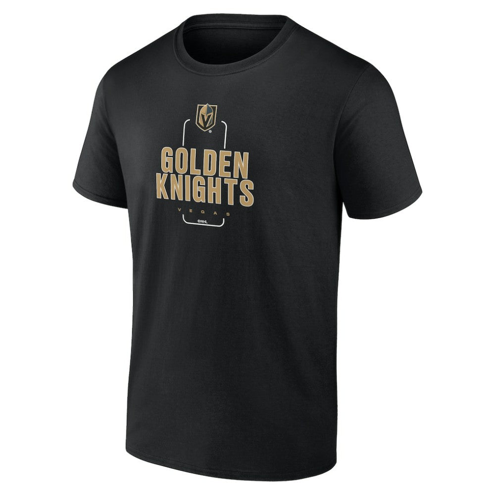 Vegas Golden Knights Personalized Name & Number Midfielder T-Shirt - Black - NHL
