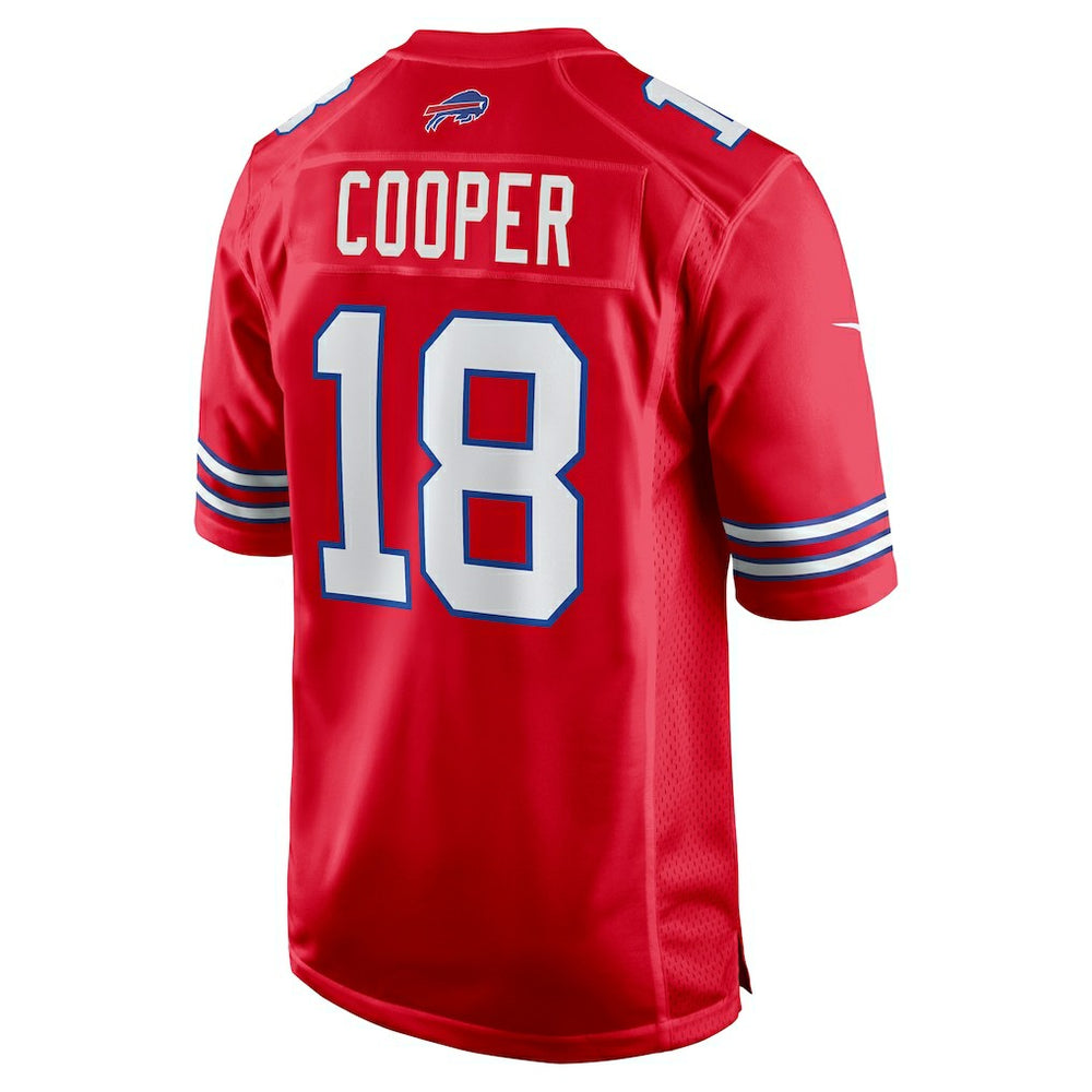 Amari Cooper Buffalo Bills Alternate Game Jersey Red | Nike for Sale