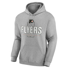 Philadelphia Flyers Personalized Name & Number Midfielder Pullover Hoodie - Gray - NHL
