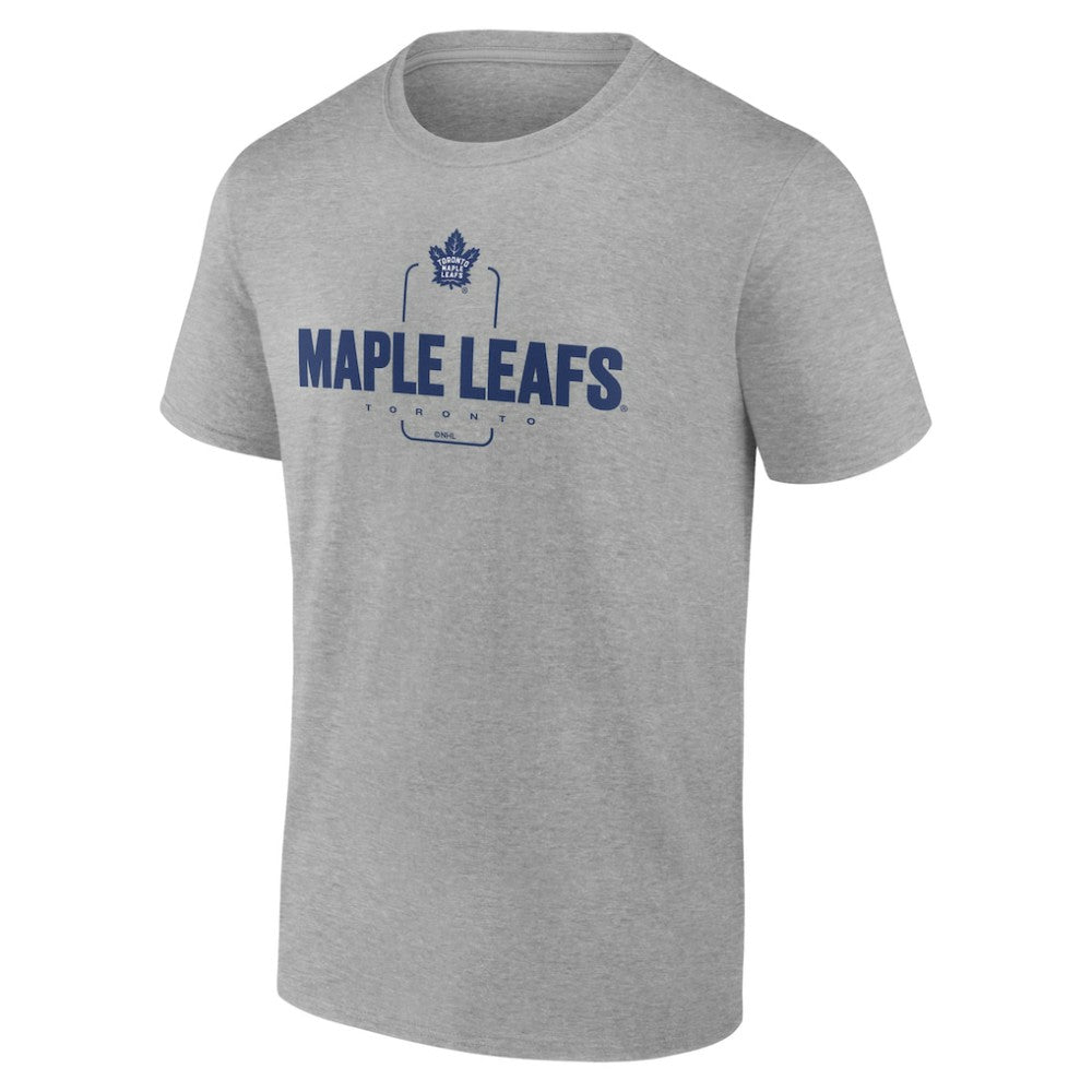 Toronto Maple Leafs Personalized Name & Number Midfielder T-Shirt - Gray - NHL