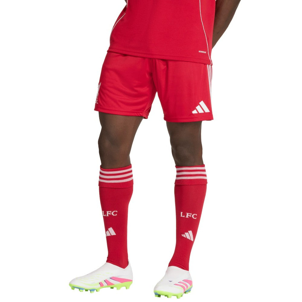 Liverpool 2025/26 Home AEROREADY Replica Shorts Red | Adidas discount