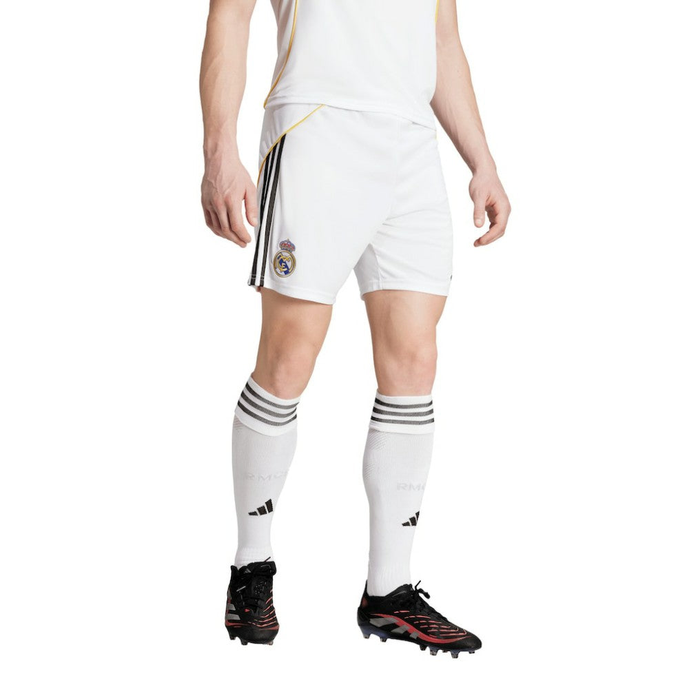 Real Madrid 2025/26 Home AEROREADY Replica Shorts White | Adidas Online