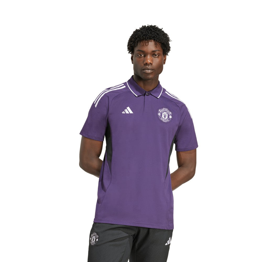 Manchester United 2025/26 Training Polo Purple | Adidas online