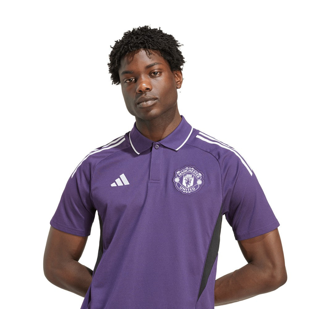Manchester United 2025/26 Training Polo Purple | Adidas online