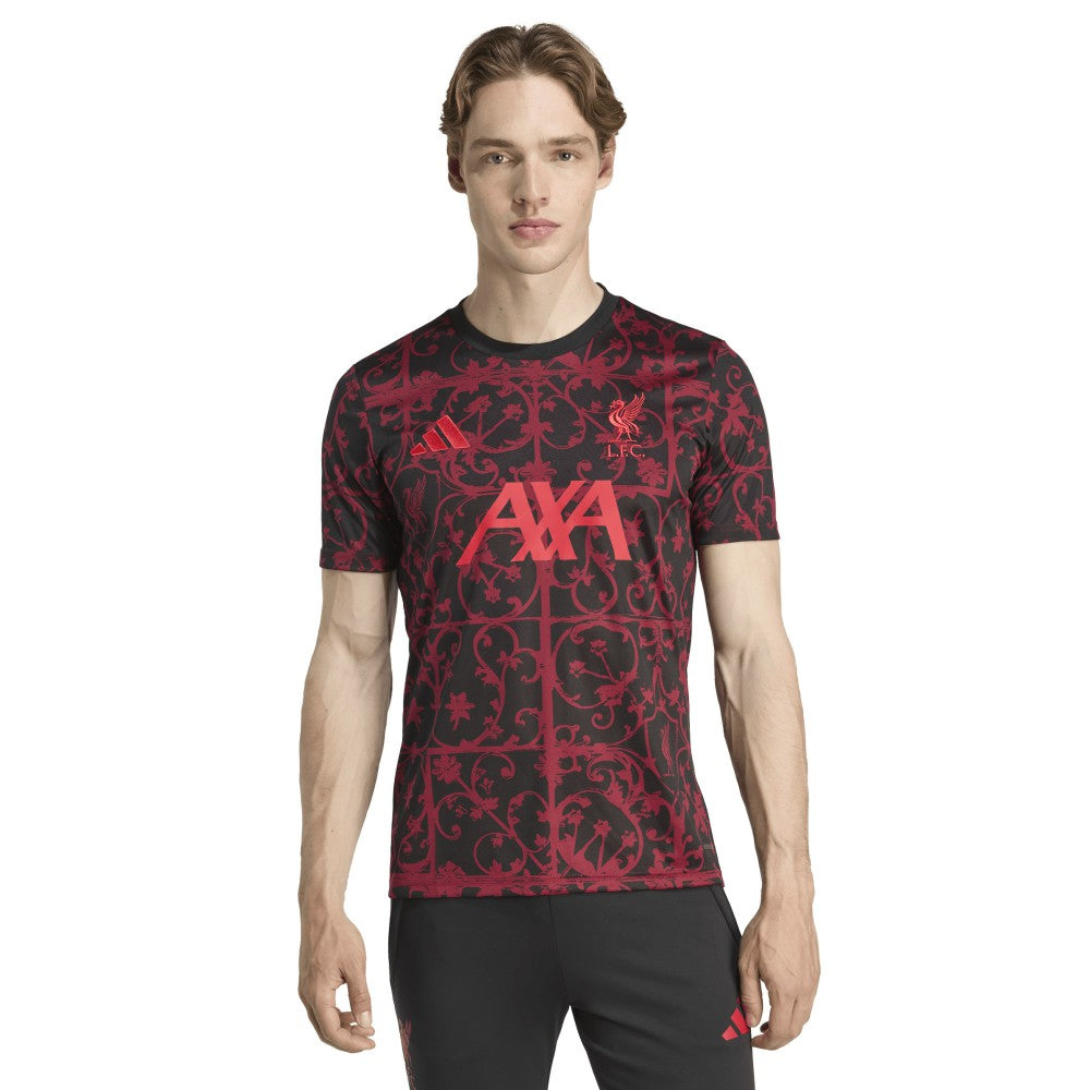 Liverpool 2025/26 AEROREADY Pre-Match Top Black | Adidas cheap