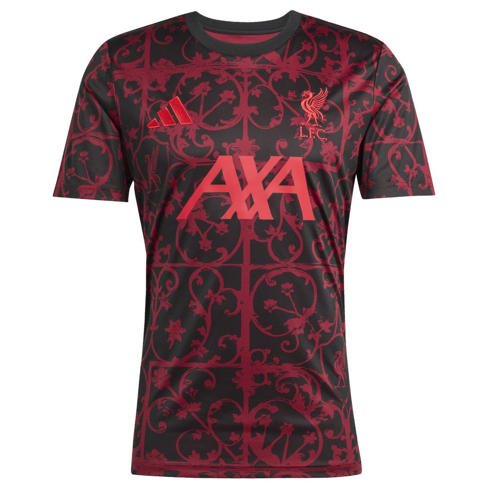 Liverpool 2025/26 AEROREADY Pre-Match Top Black | Adidas cheap