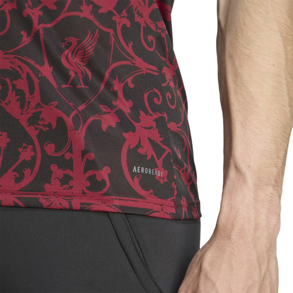 Liverpool 2025/26 AEROREADY Pre-Match Top Black | Adidas cheap