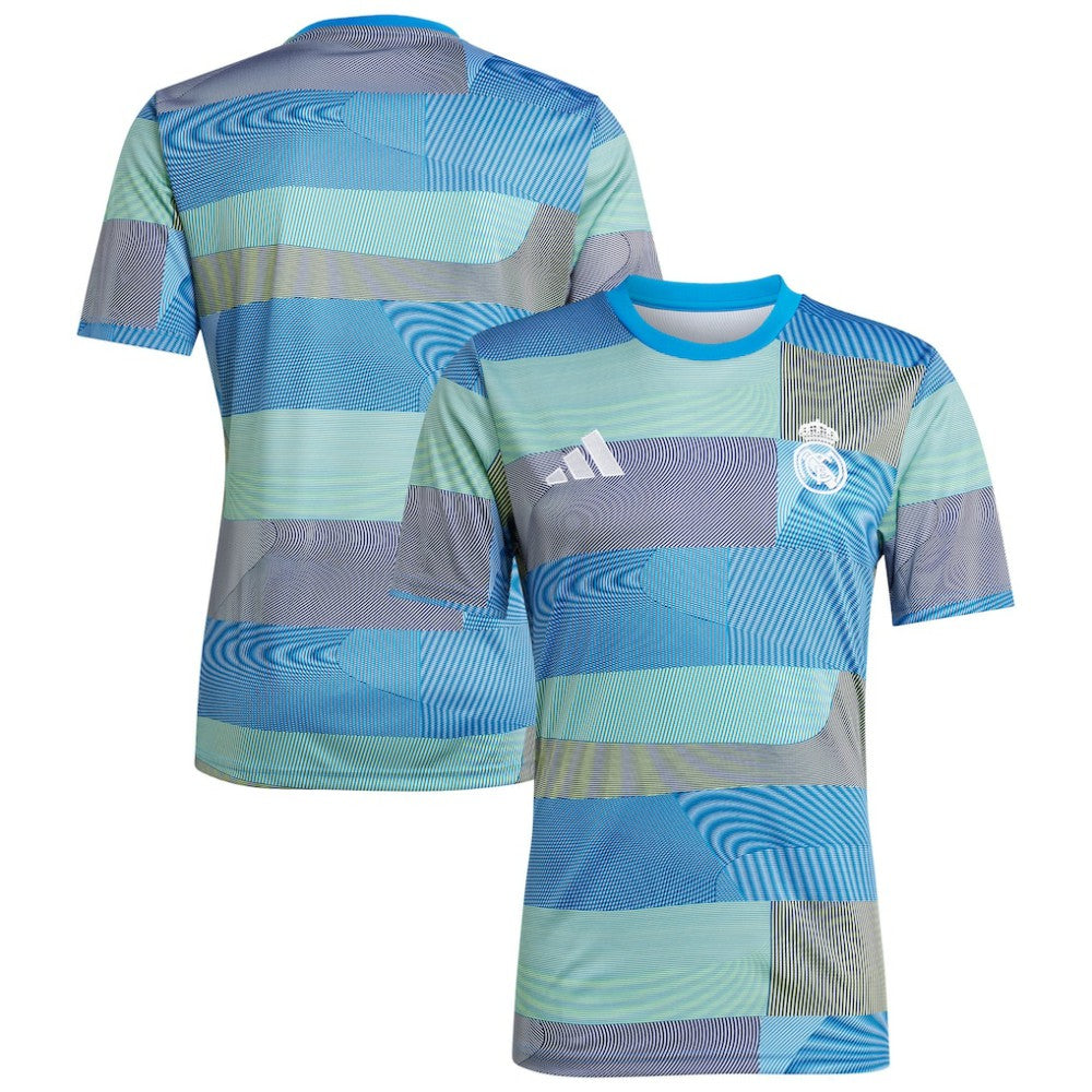 Real Madrid 2025/26 AEROREADY Pre-Match Top Blue | Adidas discount