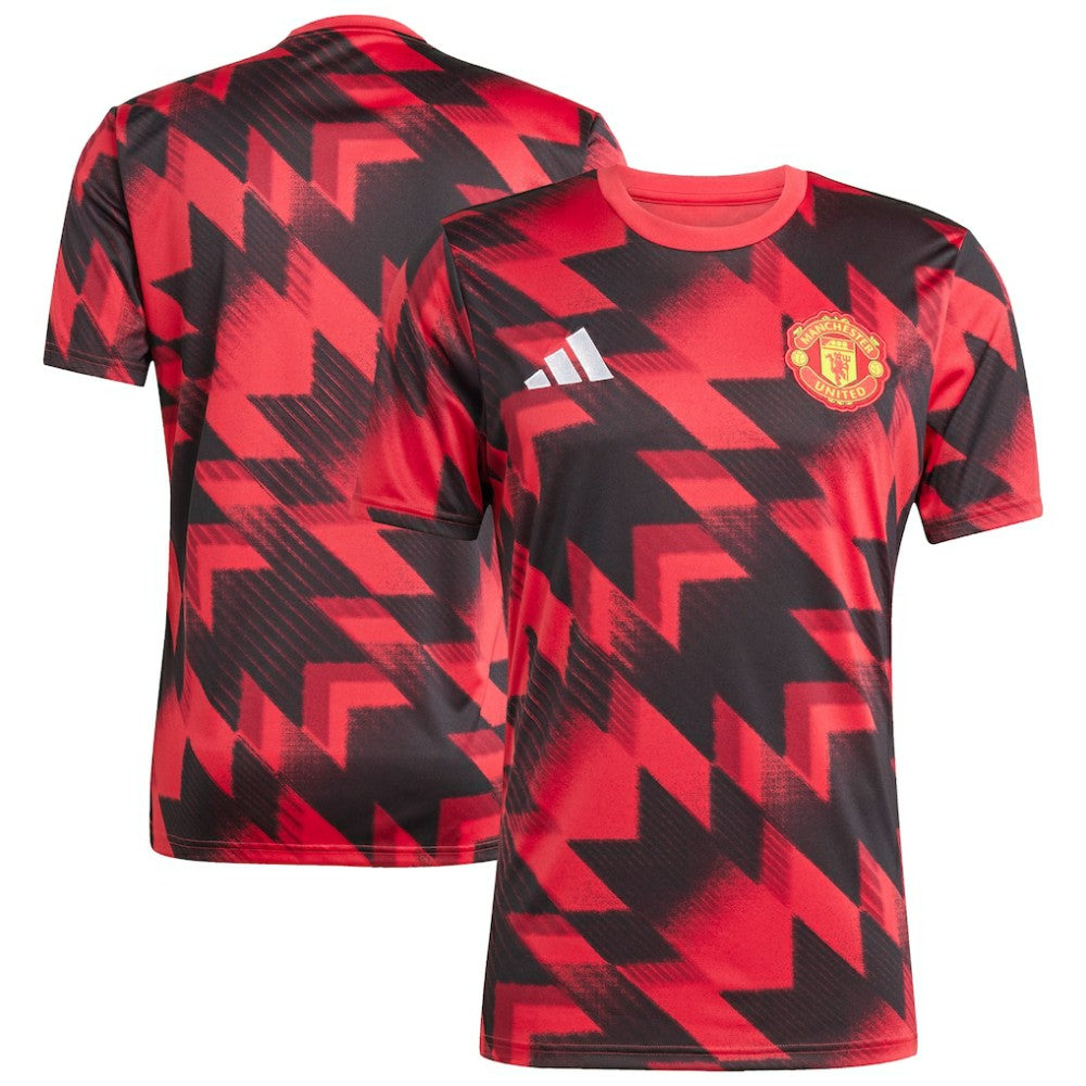 Manchester United 2025/26 AEROREADY Pre-Match Top Red | Adidas Online