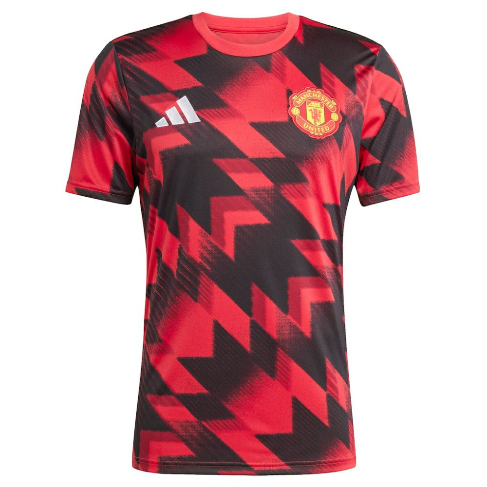 Manchester United 2025/26 AEROREADY Pre-Match Top Red | Adidas Online