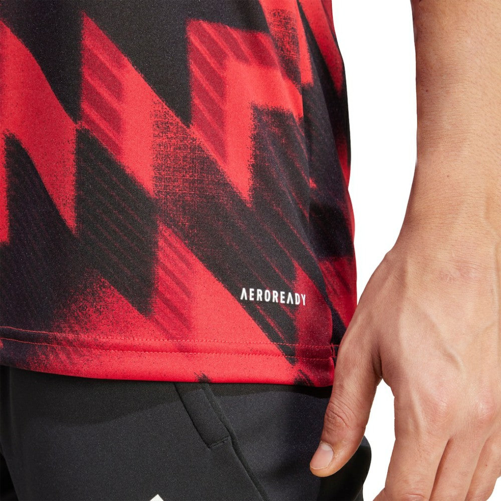 Manchester United 2025/26 AEROREADY Pre-Match Top Red | Adidas Online