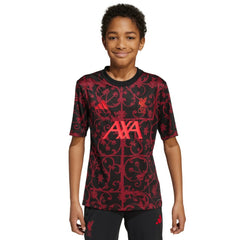 Liverpool Youth 2025/26 Pre-Match AEROREADY Top Black | Adidas online