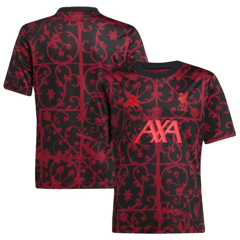 Liverpool Youth 2025/26 Pre-Match AEROREADY Top Black | Adidas online