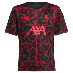Liverpool Youth 2025/26 Pre-Match AEROREADY Top Black | Adidas online