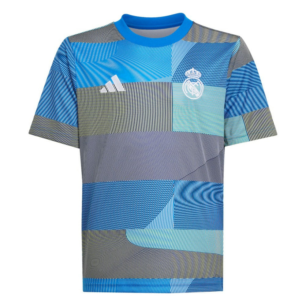Real Madrid Youth 2025/26 Pre-Match AEROREADY Top Blue | Adidas discount