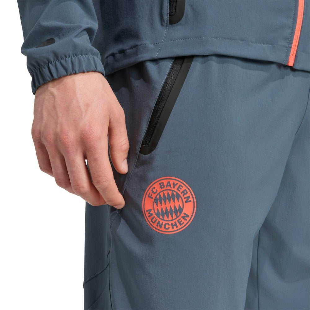 Bayern Munich 2025/26 Tiro Vis Tech AEROREADY Travel Pants Gray | Adidas discount