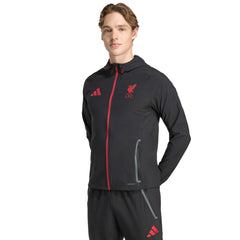 Liverpool 2025/26 Tiro Vis Tech Travel Jacket Black | Adidas discount