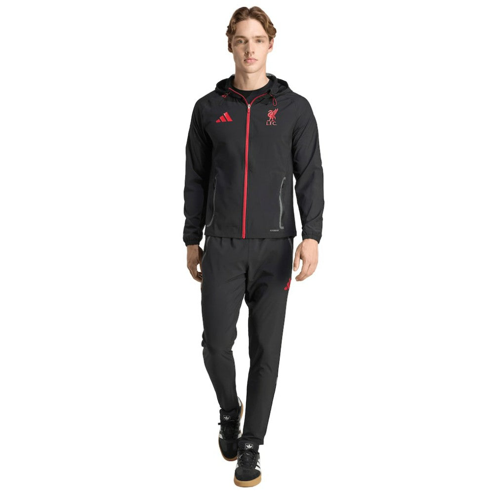 Liverpool 2025/26 Tiro Vis Tech Travel Jacket Black | Adidas discount