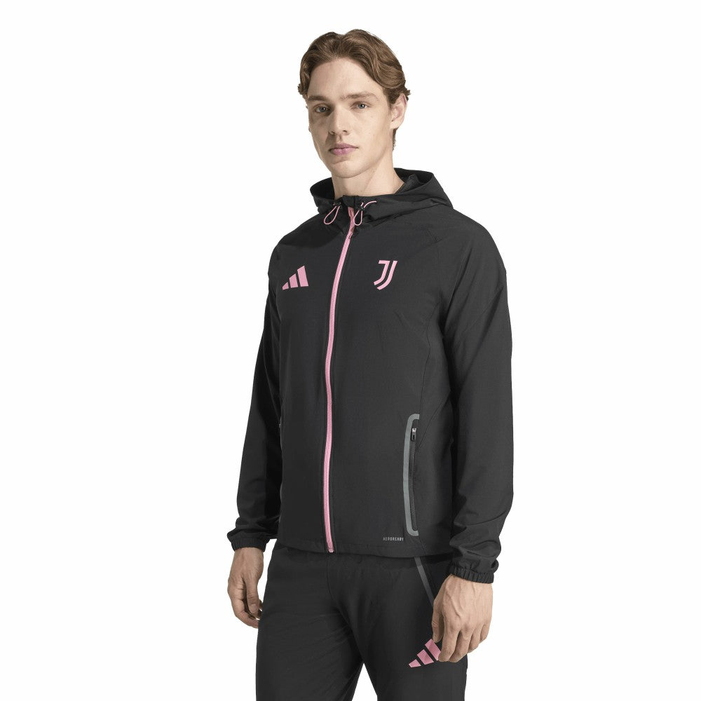 Juventus 2025/26 Tiro Vis Tech Travel Jacket Black | Adidas